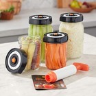 Fermentation Kit With 4 Wide Mouth Fermenting Lids With Oxygen Pump