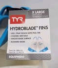 Tyr Hydroblade Fins X Large Mens  10-11  Womens  11 5-12 5 