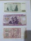 Chile Banknote Set     1000  2000   5000 Pesos