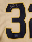 Jacob Misiorowski Autographed Milwaukee Cream Replica Jersey Prova Witnessed Coa