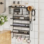 Wall Mount Magheo Soporte For Mounting Pelo Montado - 1 Pack  5 Tiers  Black