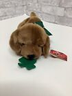Vintage Russ Berrie Callahan Irish Dog Plush Stuffed Animal Shamrock Nwt 12    Htf