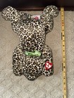 Ty Pillow Pal  Speckles The Leopard Plush Stuffed Animal Toy Euc