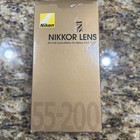 Nikon Nikkor Lens Af-s Dx Vr Zoom 55-200mm F 4-5 6 G Ed  new 