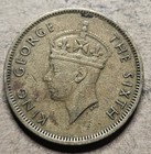1948 Hong Kong 10 Ten Cents - Nickel Brass Coin - Asian - World Coin