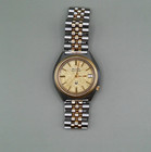 1977 Bulova Accutron Gold Date Gt-3663 38mm Tuning Fork Movement-just Serviced
