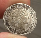 1800s Haitian Silver         1894 Haiti 10 Centimes Silver Coin First Republic  835