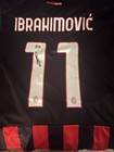 Ac Milan Zlatan Ibrahimovic Autographed Jersey