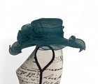 Women s Kentucky Derby Church Dress Hat Bridal Tea Party Wedding Hat Wide Brim