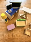 Kidkraft And More 9 Pieces Wooden Dollhouse Furniture