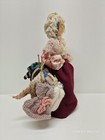 Vtg 1984 Very Rare Knit Granny Doll Made In England By Suzan Taylor-findeisen