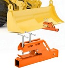 Clamp On Trailer Hitch Receiver 2   Ball Mount Adapter For Tractor Bucket Bobcat