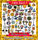 Disney Pins Lot Bulk Assorted Disney Trading Pins Princess Hero Mickey Marvel W