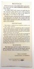Detroit Tigers 1968 World Series Game 4 Ticket Stub