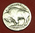 Hobo Buffalo Nickel Washington Skull Real Us Nickel