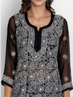 Kurti Chikankari For Women Short Kurti Georgette Kurti Soft Fabric Without Inner