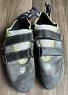 Evolv Defy Climbing Shoes Mens Sz 11 5 Black Grey Comfortable Durable Climbing