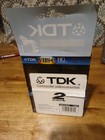 2 Pack Tdk Vhs-c Hg Ultimate 30 Camcorder Video Cassette Tapes Tc-30hg New