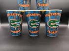 University Of Florida Gators Holographic Plastic Cups Set Of Six 16 Oz Vintage 