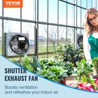 Vevor Shutter Exhaust Fan Shop Exhaust Fan 12   Wall Mounted Aluminum 1000 Cfm