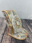 Rajasthani Marble Mobile Holder With Clock