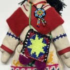 Vintage Mexican Handmade Huicho Folk Art Traditional Doll Native American Rare