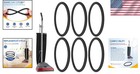 Durable 6 Pack Round Vacuum Cleaner Belts For Eureka Sanitaire - Easy Install