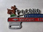 Vintage Pennsylvania Pocono Mountains Vacation Paradise License Plate Topper