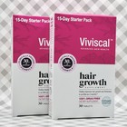 2x Viviscal Womens Advanced Hair Growth 30 Tablets  60 Total  9 2028       bnib          