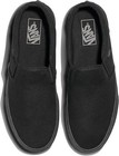 Vans Men s Asher Black Canvas Slip On Skate Shoes      Assorted Sizes      Nwb