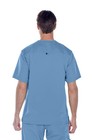 Barco One Wellness Mens 1 Pocket Scrub Top In Ciel Blue In All Sizes  bwt010 Nwt
