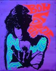 Jim Morrison Psychedelic Blacklight Poster     1969 Gemini      Rare Vintage
