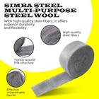 Steel Wool 20ft  Coarse  Home Protection  Mice Control Vents Simbasteel Hd