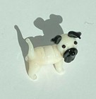 Ganz Miniature World Mini Glass Pug Dog Tiny Collectible Figurine New
