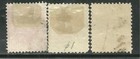 Luxembourg 52  55  57 Used Grand Duke Adolphe Issue Of 1882 Scv 13 30