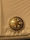 1939 New York Worlds Fair Vintage Art Deco Lenox Cigarette Box Rotary Club 