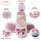 Ballet Shoes For Girls  Sequins Bow Glitter Dance Practice Slippers Split Sof   