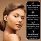Ear Plugs For Sleeping Noise Cancelling  45db Hearing Protection  Reusable  Soft