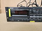 Tascam Cd-a500 Cd Player   Cassette Combination Deck Tested For Power