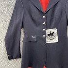 Pikeur Jacket Womens 12 Navy Wool Diana Dressage Horse Show Blazer