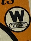 Antique Westinghouse Electric Fans Advertising Blotter Card Wc Bevins Seymour In