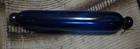 Antique Maritime Hand Blown Cobalat Rolling Pins Sailing Ship Pictured Writing 