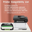 Compatible 55b0za0 Black Drum Unit  1-pack  For Lexmark Printers Ms331 431