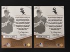 2009 Upper Deck Sp Authentic Gavin Floyd 2-card Lot By The Letter Auto Patch  40
