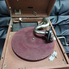 Columbia Record Player Gramophone Phonograph Tested Working Retro Antique Japan 