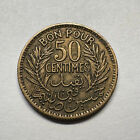 1945 Tunisia 50 Centimes - Beautiful Coin -  b-018