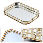 Mirrored Tray Decorative Mirror For Perfume Organizer Jewelry Dresser Organizer