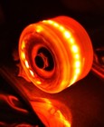 Santa Cruz Slimeball Light Up s Wheels 60mm 78a Red And Yellow Led