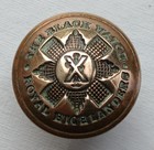 The Black Watch  royal Highlanders  Gilt Military Button By Anderson Edinburgh