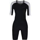 Orca Athlex Aerosuit Short Sleeve Trisuit Women Xs Xl Black White Triathlon Race